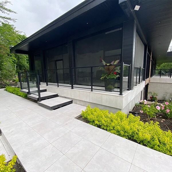 Porcea Aura White Porcelain Paver